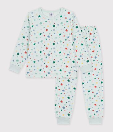 Pyjama enfant en velours imprimé étoiles