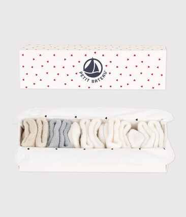 2 Paires De Chaussettes Bébé En Coton à Rayures Variante 1 | Petit Bateau