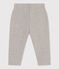 Pantalon en molleton bébé gris CHATON CHINE