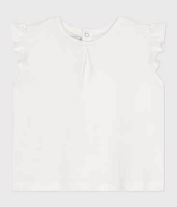 Blouse bébé en coton sans manches