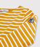 Marinière iconique Femme jaune BOUDOR/blanc MARSHMALLOW