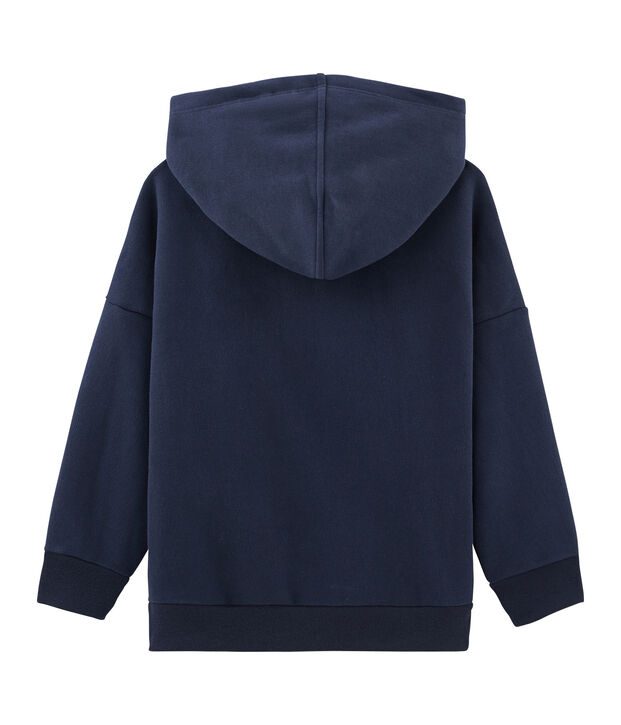 Sweatshirt enfant mixte bleu marine