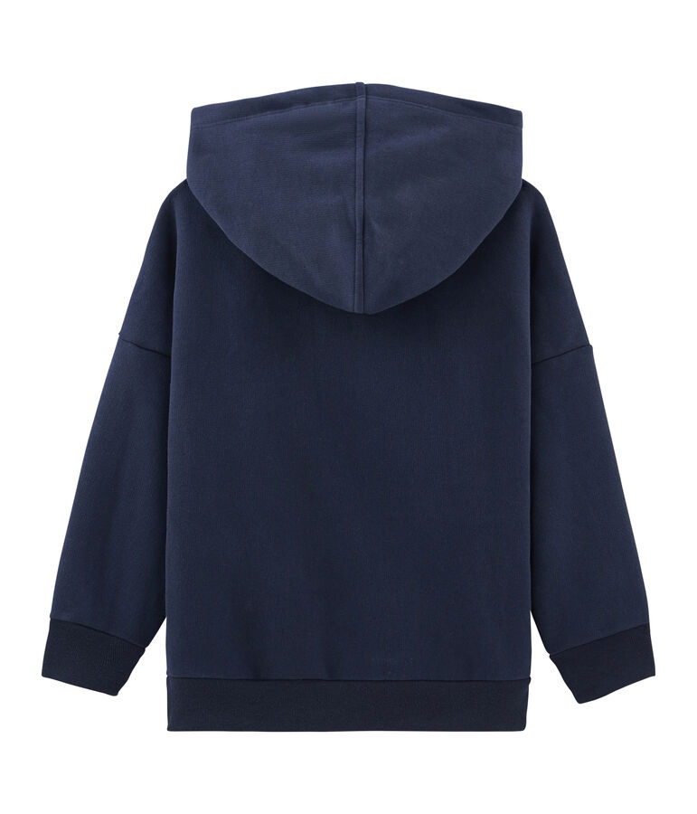 Sweatshirt enfant mixte bleu SMOKING