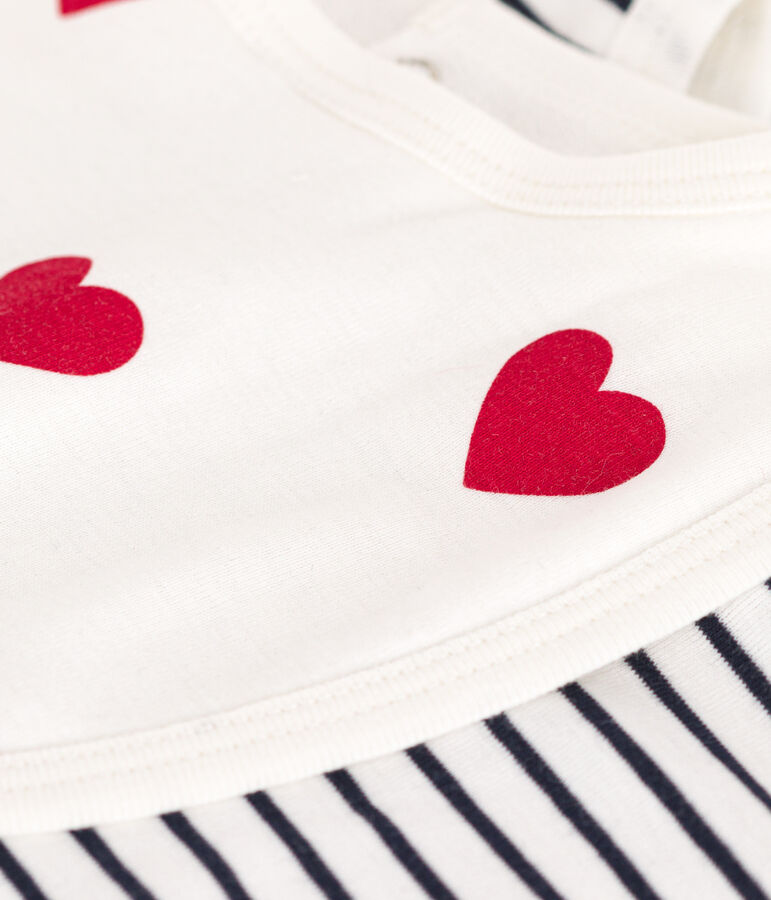 LOT DE 2 BAVOIRS B&Eacute;B&Eacute; EN COTON variante 2