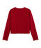 Cardigan tricot enfant fille rouge TERKUIT