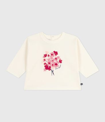 Tee-shirt bébé en coton à manches longues