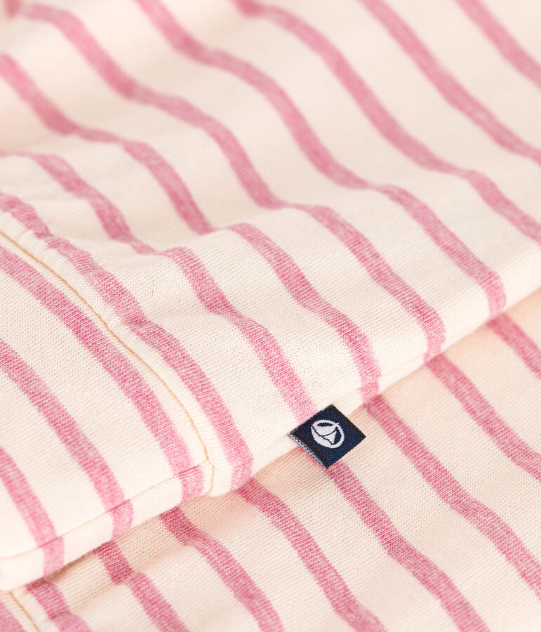 Sweatshirt en tubique enfant fille rose AVALANCHE/ ROSELINE