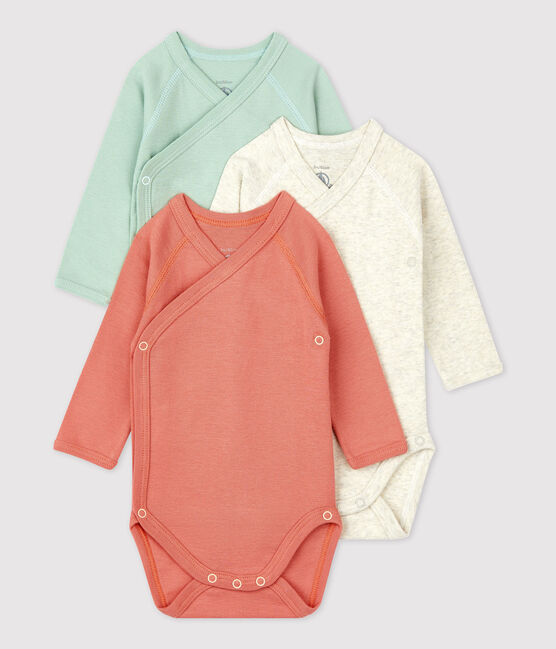Lot de 3 bodies bébé en coton biologique variante 1