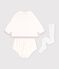 Coffret cadeau b&eacute;b&eacute; avec blouse, bloomer et collants multicouleur