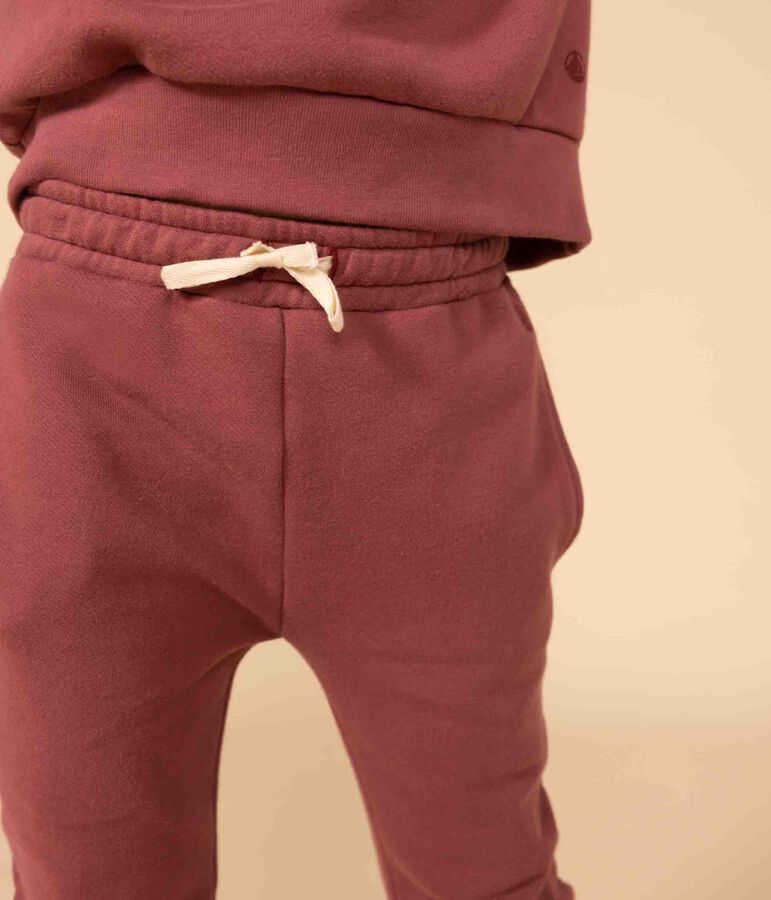 Pantalon de jogging en molleton enfant fille marron JUKE BOX