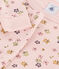 Pyjama ajusté en coton imprimé à fleurs enfant SALINE/ MARSHMALLOW