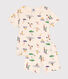 Pyjama short en coton imprimé multi sports enfant