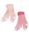 Lot de deux paires de collants b&eacute;b&eacute; fille multicouleur