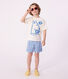 Tee-shirt enfant manches courtes en coton