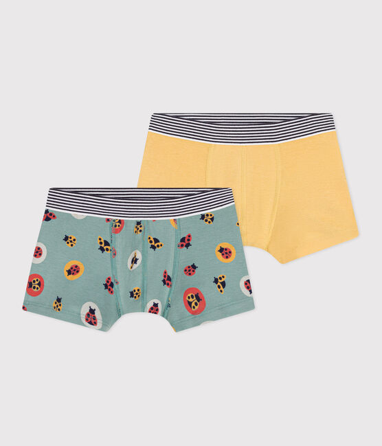 Lot de 2 boxers enfant en coton imprimé variante 6