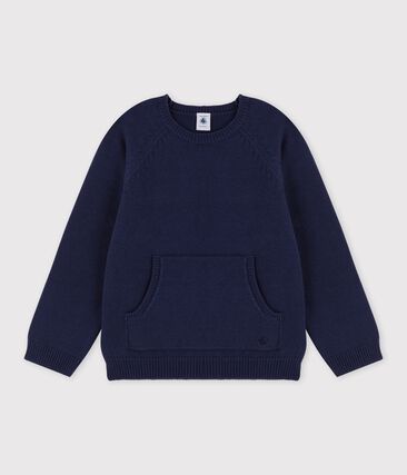 PETIT BATEAU - Pull laine et coton enfant garçon