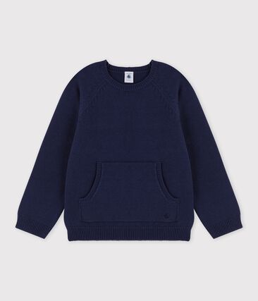 Pull laine et coton enfant garçon