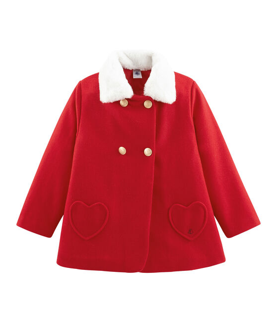 Manteau enfant fille rouge FROUFROU