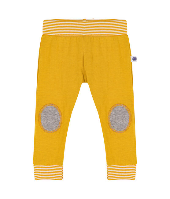Pantalon bébé en tubique jaune BOUDOR CN