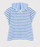 Poncho de plage à capuche bébé mixte bleu SURF