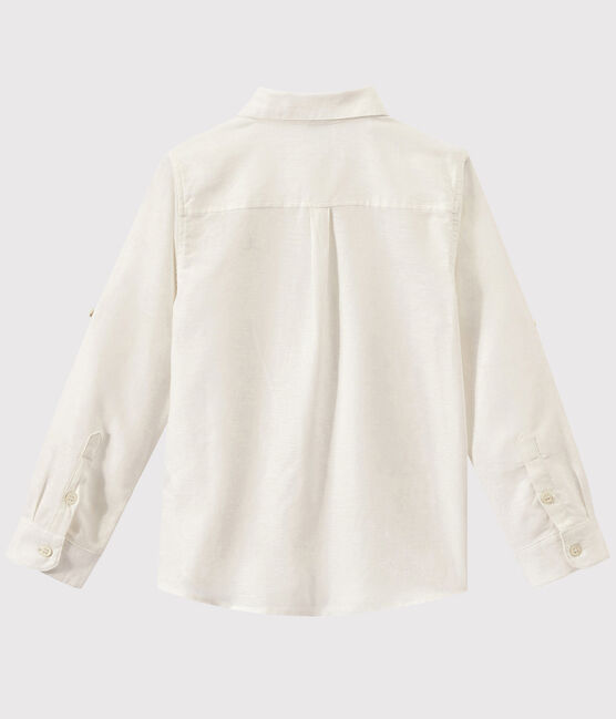 Chemise oxford enfant garçon blanc ECUME