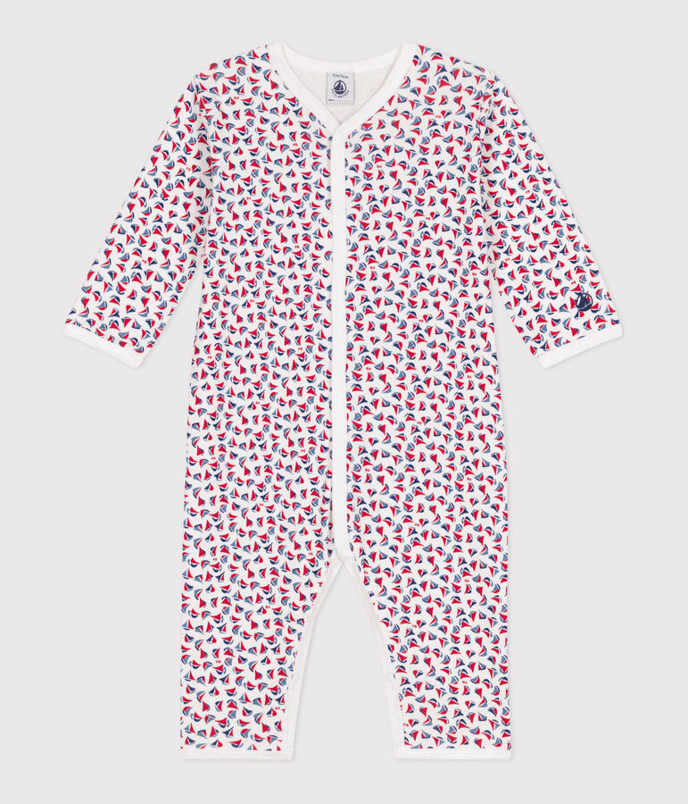 Pyjama b&eacute;b&eacute; en coton sans pieds imprim&eacute; ECUME/ CORRIDA/ MULTICO