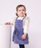 Robe b&eacute;b&eacute; sans manches en velours c&ocirc;tel&eacute; uni violet