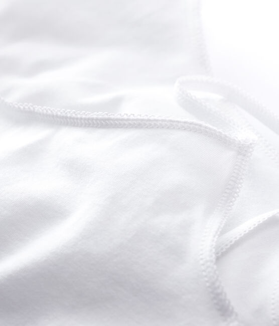 Lot de 2 brassières blanches fille blanc ECUME