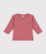 Tee-shirt manches longues en coton bébé