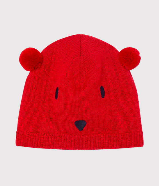 Bonnet bébé mixte rouge FROUFROU