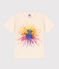 Tee-shirt manches courtes en coton enfant garçon blanc AVALANCHE/ MULTICO