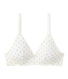 Soutien gorge paddé fille à pois