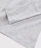 T-shirt col rond iconique en coton Femme gris BELUGA CHINE