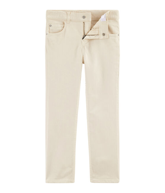 Pantalon enfant garçon beige FETA