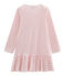 Chemise de nuit petite fille en côte rose FLEUR/rose IMPATIENCE