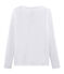 Tee shirt manches longues coton sea island femme blanc ECUME