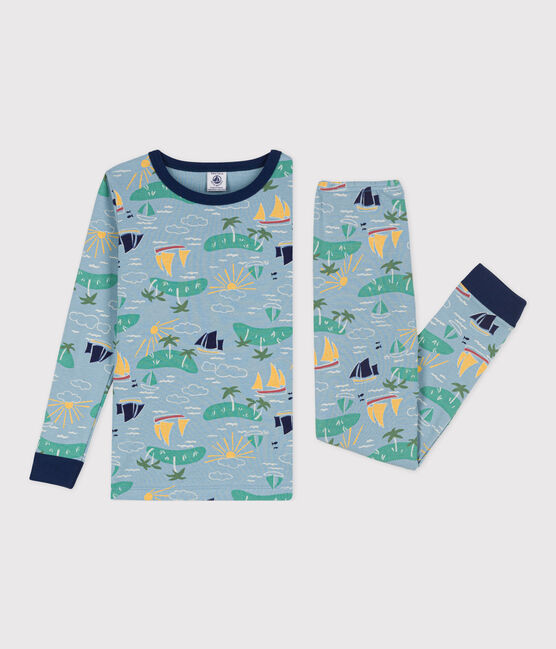 Pyjama ajusté explorateur en coton enfant ENNEIGE/ MULTICO