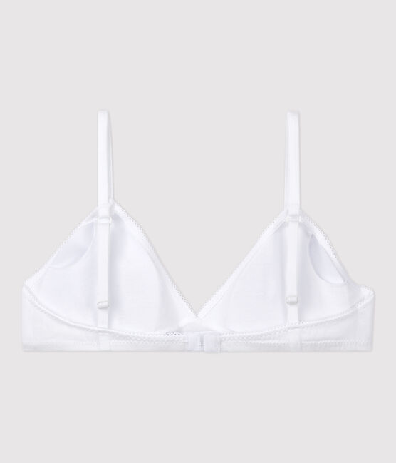 Soutien-gorge paddé blanc fille blanc ECUME
