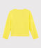 Cardigan enfant fille jaune EBLOUIS
