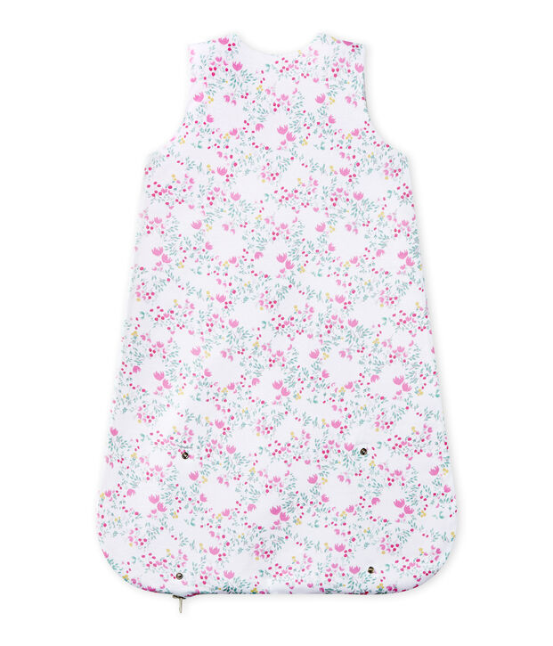 Gigoteuse b&eacute;b&eacute; fille r&eacute;versible blanc/multicouleur