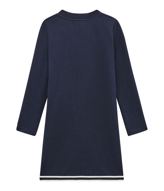 Robe droite femme bleu SMOKING