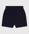 Short enfant en coton uni bleu SMOKING