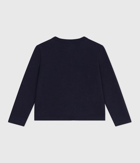 Cardigan en molleton enfant fille bleu SMOKING