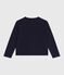 Cardigan en molleton enfant fille bleu SMOKING