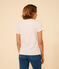 Tee-shirt Le Droit col rond en coton femme écru AVALANCHE
