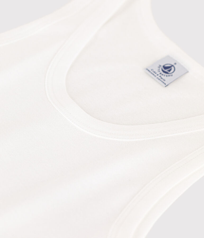 D&eacute;bardeur L'ICONIQUE en coton Femme blanc ECUME