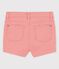 Short en denim enfant fille rose PAPAYE