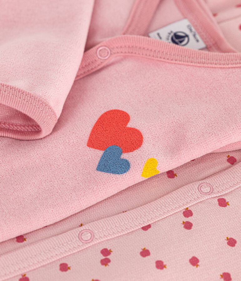 Lot de pyjamas b&eacute;b&eacute; en coton imprim&eacute; variante 1