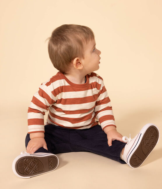 Pantalon en tubique matelassé bébé bleu SMOKING