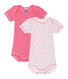 Lot de 2 bodies bébé fille